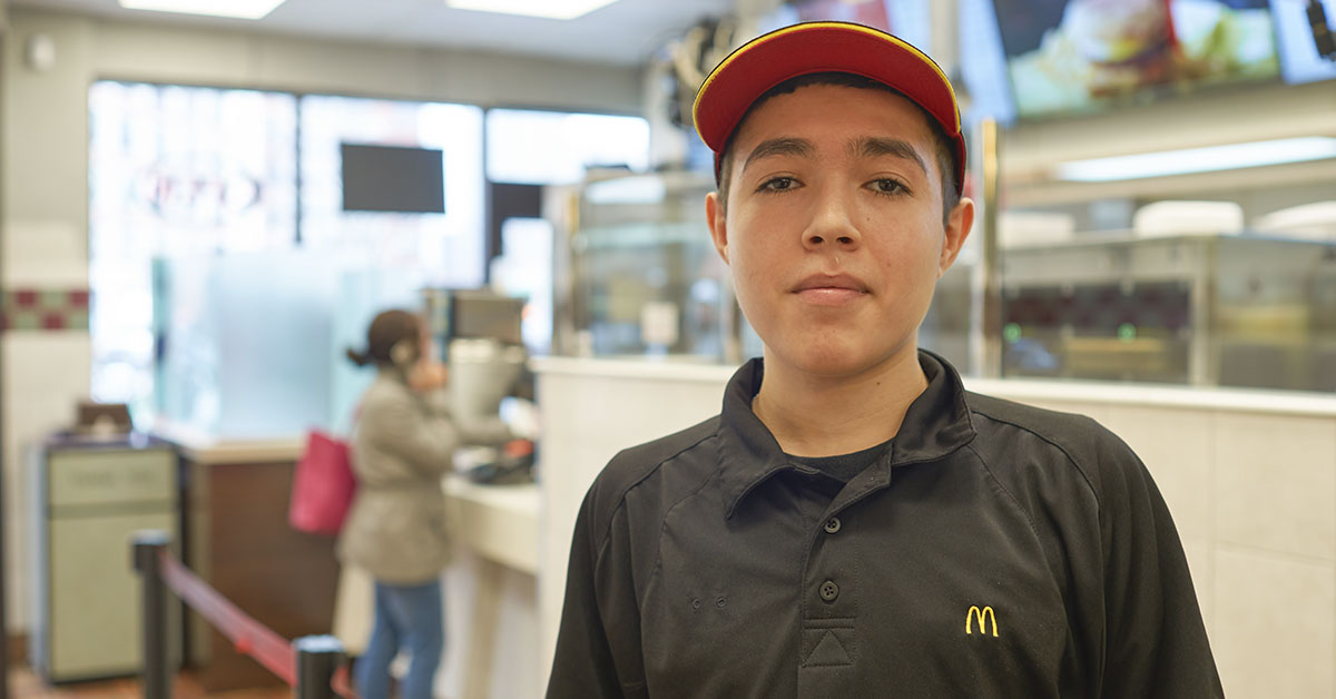 McDonald's employee