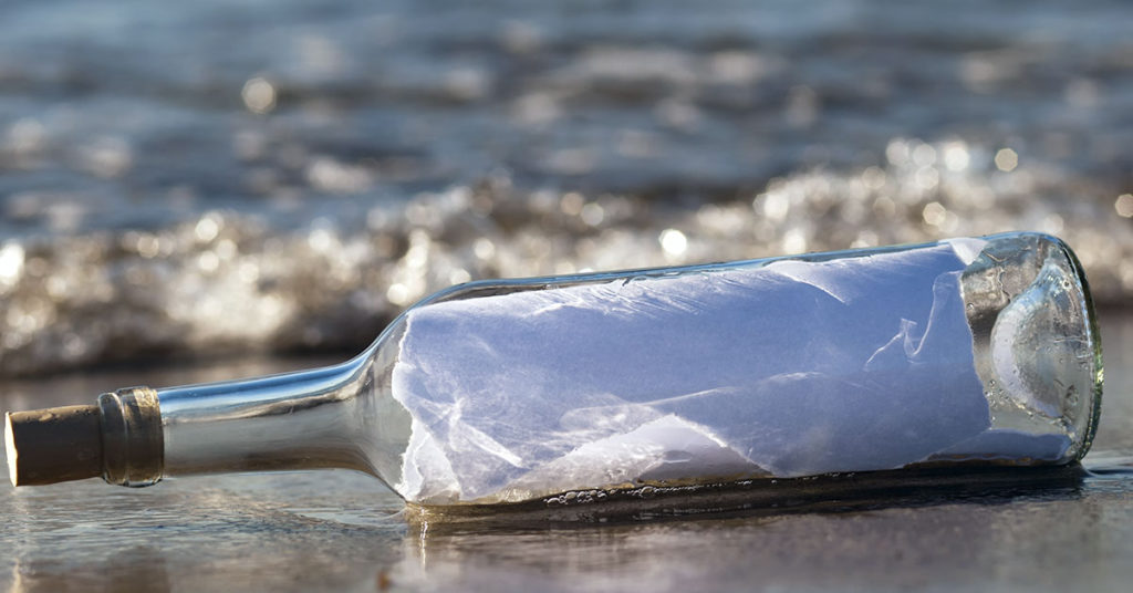 Couple makes dreadful discovery after finding what they thought was a ‘message in a bottle’ - Featured image