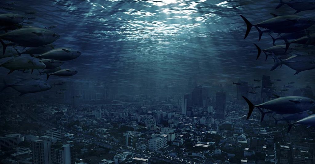 London Named One of the First Major Cities to be Underwater - Featured image