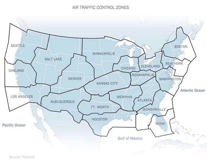 Air Traffic Control Zones