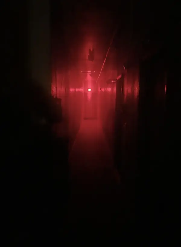 A scary hallway