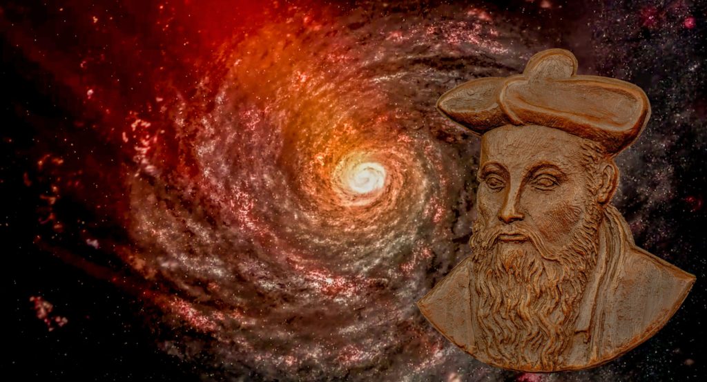 Nostradamus prophecy, astrologer, France Commemorative Coin.
