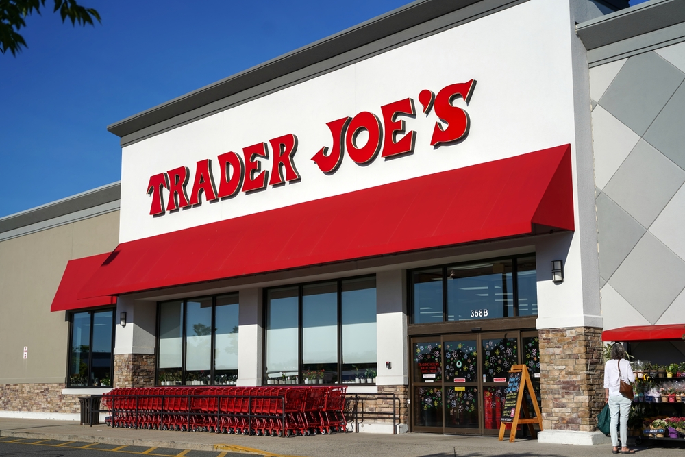 Trader Joe's retailer storefront, Saugus Massachusetts USA, June 30 2022
