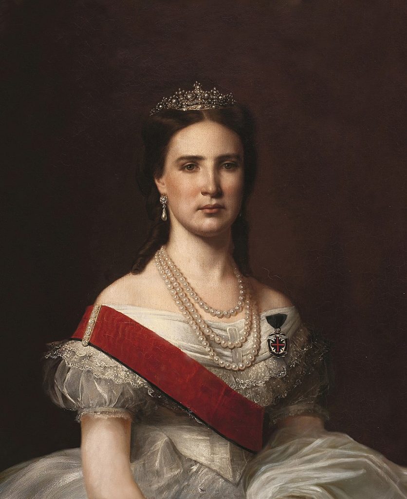 Charlotte of Belgium by Santiago Rebull, 1867