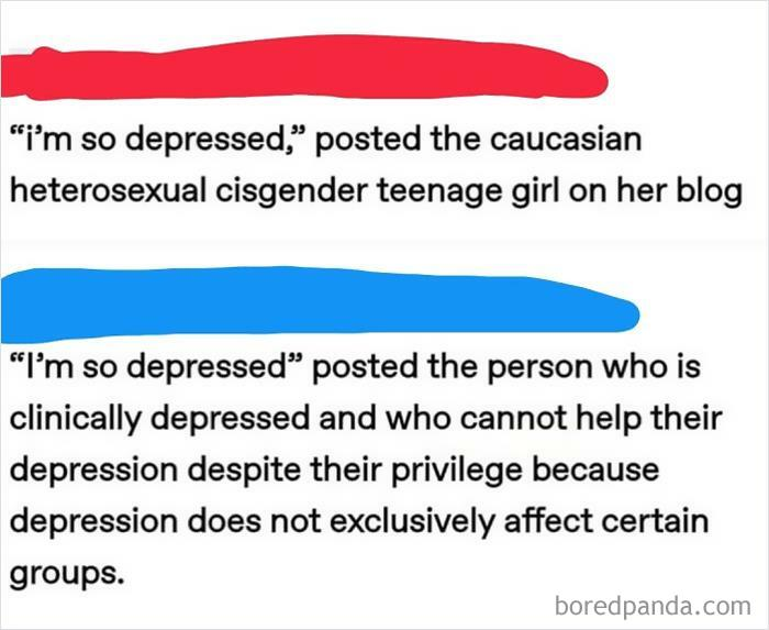 Comment on depression