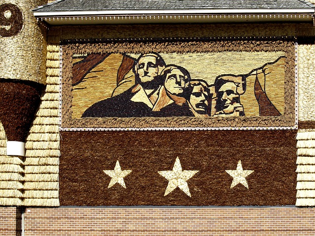 Tapestry of Mount Rushmore