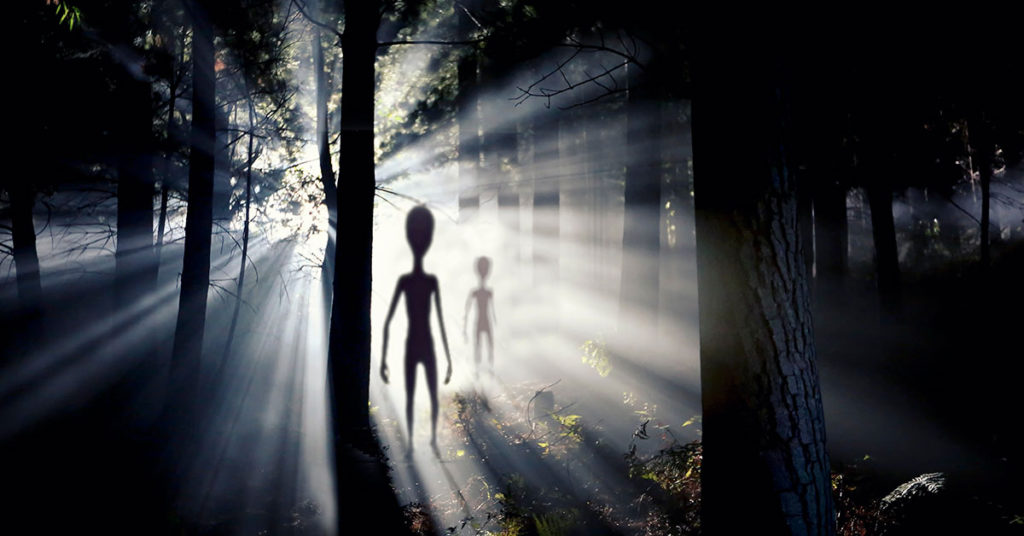 ‘Best UFO picture ever taken’ sees object appear over a lake in the middle of nowhere - Featured image