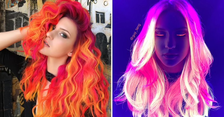 People Are Getting Glow-In-The-Dark Hair And We Are Loving This Trend - Featured image