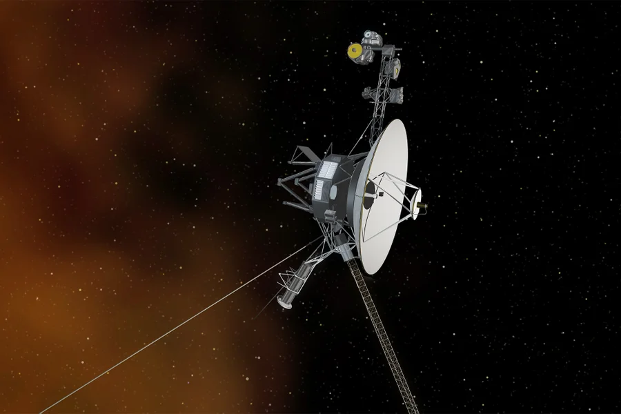 Artist concept of Voyager 1