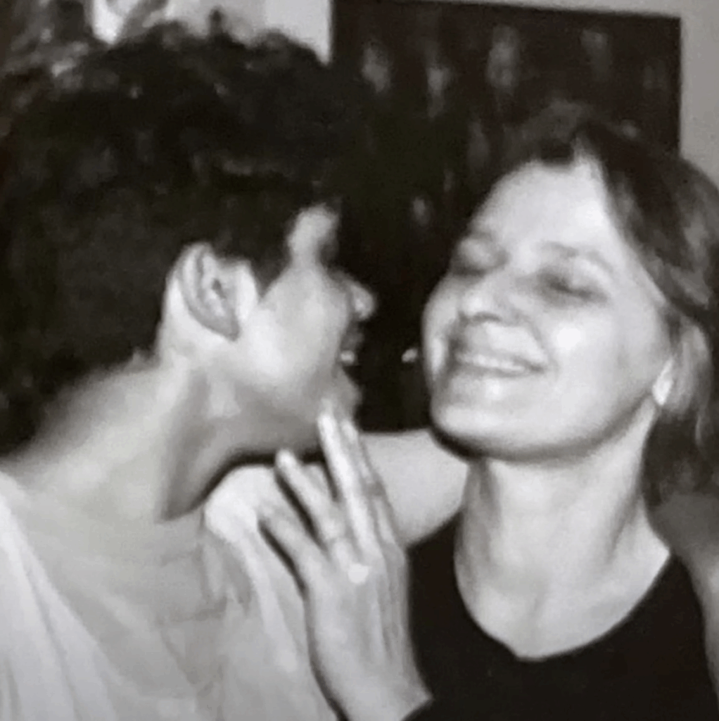 black and white image