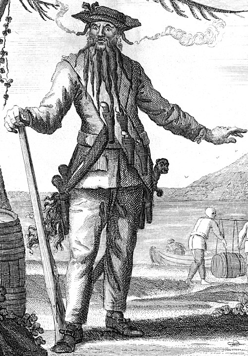 Edward Teach, better known as Blackbeard, is one of the most feared pirates in history—and also one of the most mythologized. 