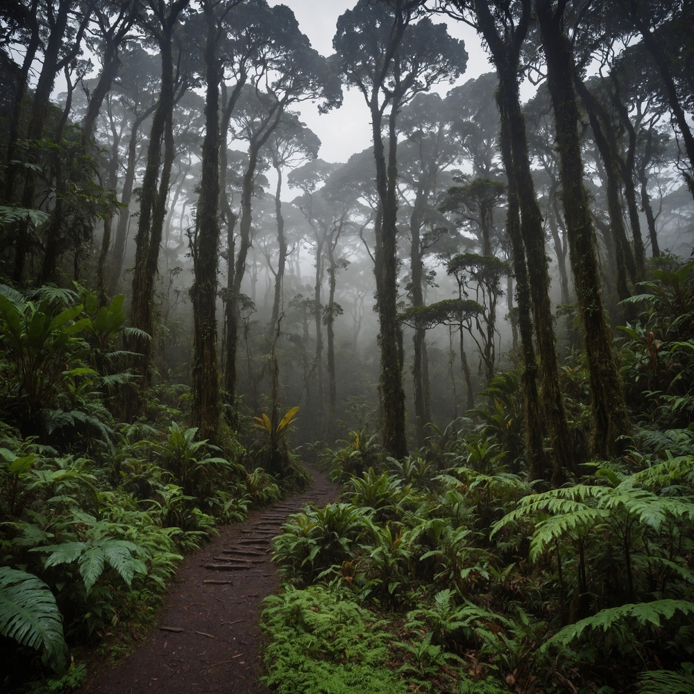Monteverde Cloud Forest Reserve is a lush, biodiverse protected area located in Costa Rica, renowned for its mist-covered landscapes. Situated in the Tilarán Mountain range.