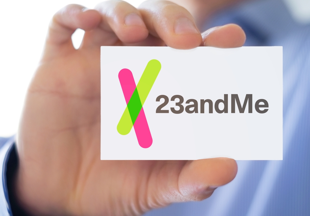 New York, USA - 18 April 2025: DNA Testing with 23andMe - Personalized Health and Heritage Reports