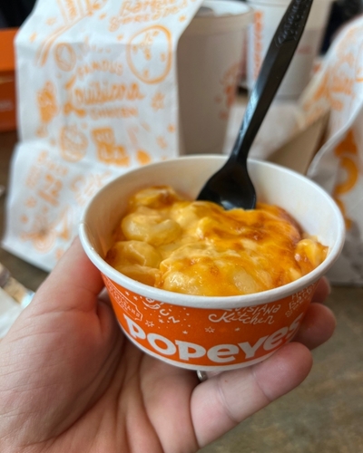 Chicago, Illinois – January 22, 2024
POPEYES MAC and CHEESE BECOMES FAN-FAVORITE SIDE