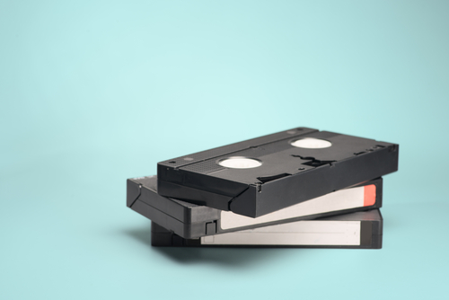 VHS video tape