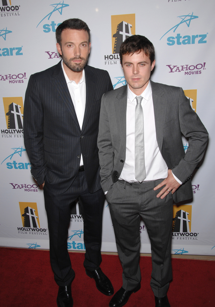 Ben Affleck (left) & Casey Affleck at the Hollywood Film Festival's 11th Annual Hollywood Awards at the Beverly Hilton Hotel. October 23, 2007 Los Angeles, CA Picture: Paul Smith / Featureflash