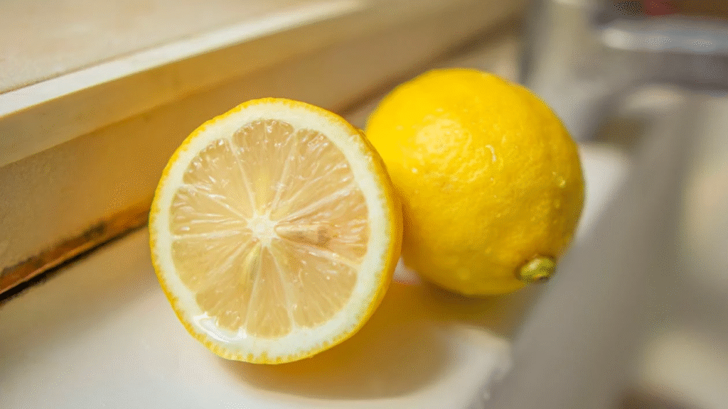 sliced lemon
