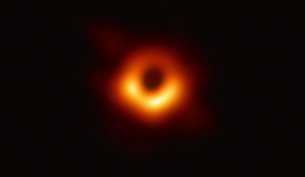 Using the Event Horizon Telescope, scientists obtained an image of the black hole at the center of the galaxy M87. (There is a supermassive black hole at the center of our galaxy — the Milky Way.)