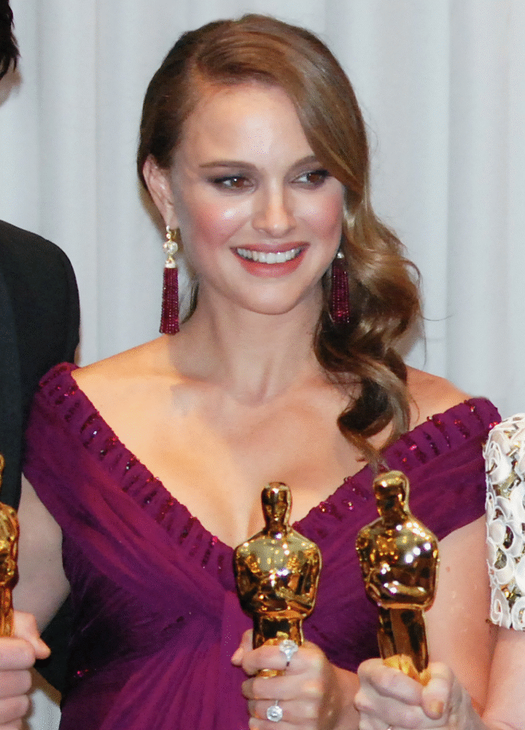 Portman at the 83rd Academy Awards in 2011, where she won the Academy Award for Best Actress