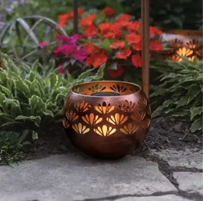 Aldi outdoor light on floor