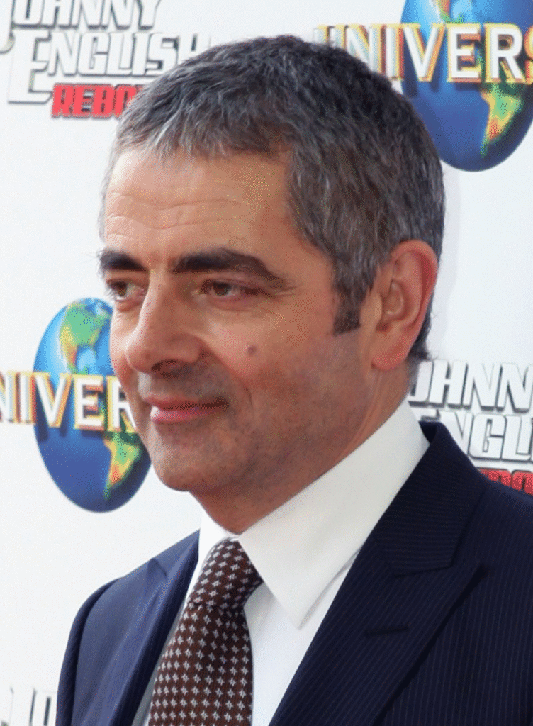 Rowan Atkinson at the premiere for Johnny English Reborn in September 2011