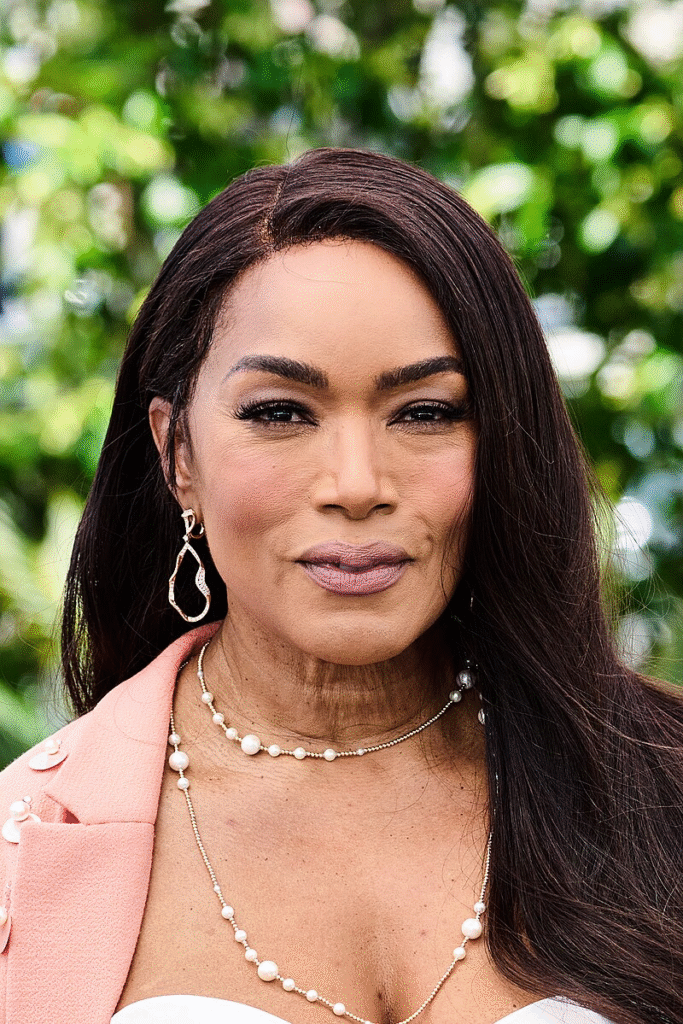 Angela Basset poses during a photocall for Mission: Impossible