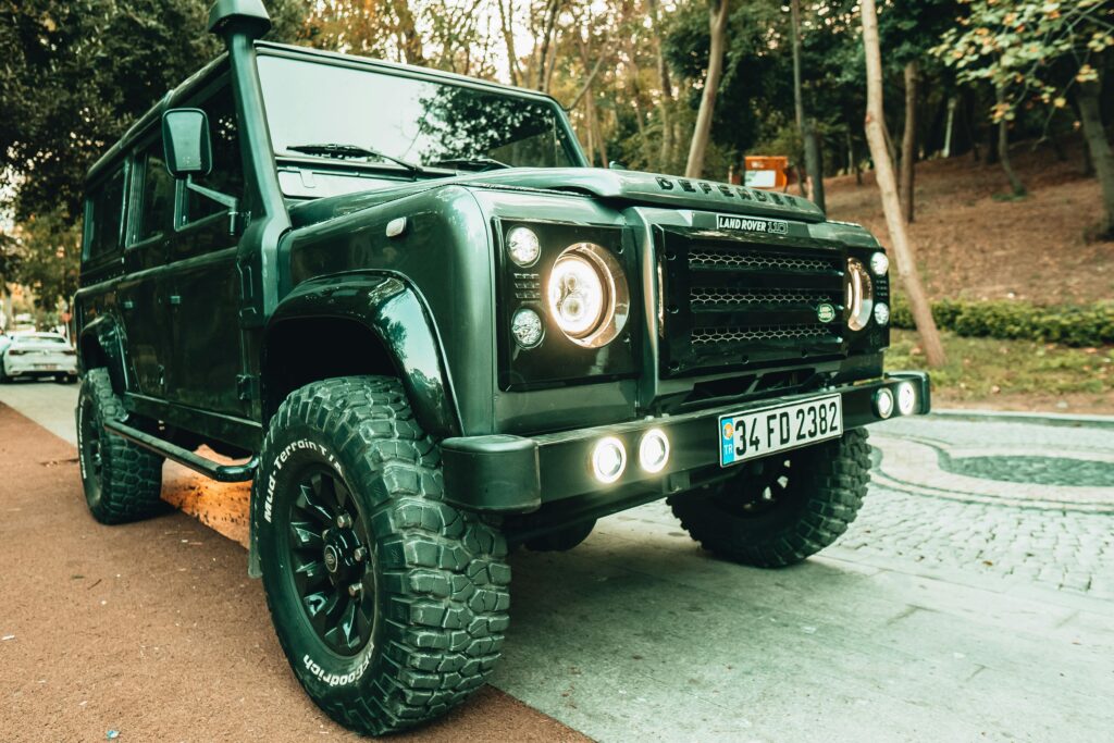 Land Rover Defender 90 and 110