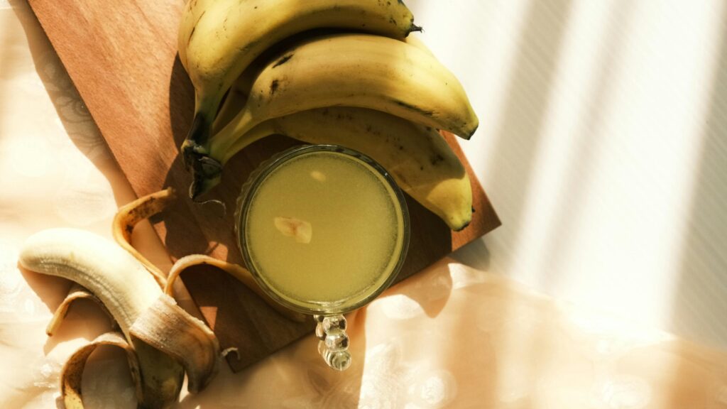banana tea