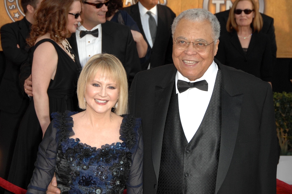 Cecilia Hart and James Earl Jones at the 15th Annual Screen Actors Guild Awards. Shrine Auditorium, Los Angeles, CA. 01-25-09