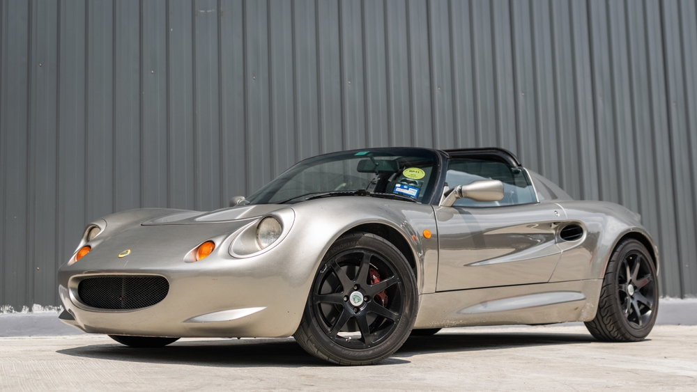 Kuala Lumpur, Malaysia - 02 July 2022 : Beautiful Lotus 72 Elise S1 in KL City