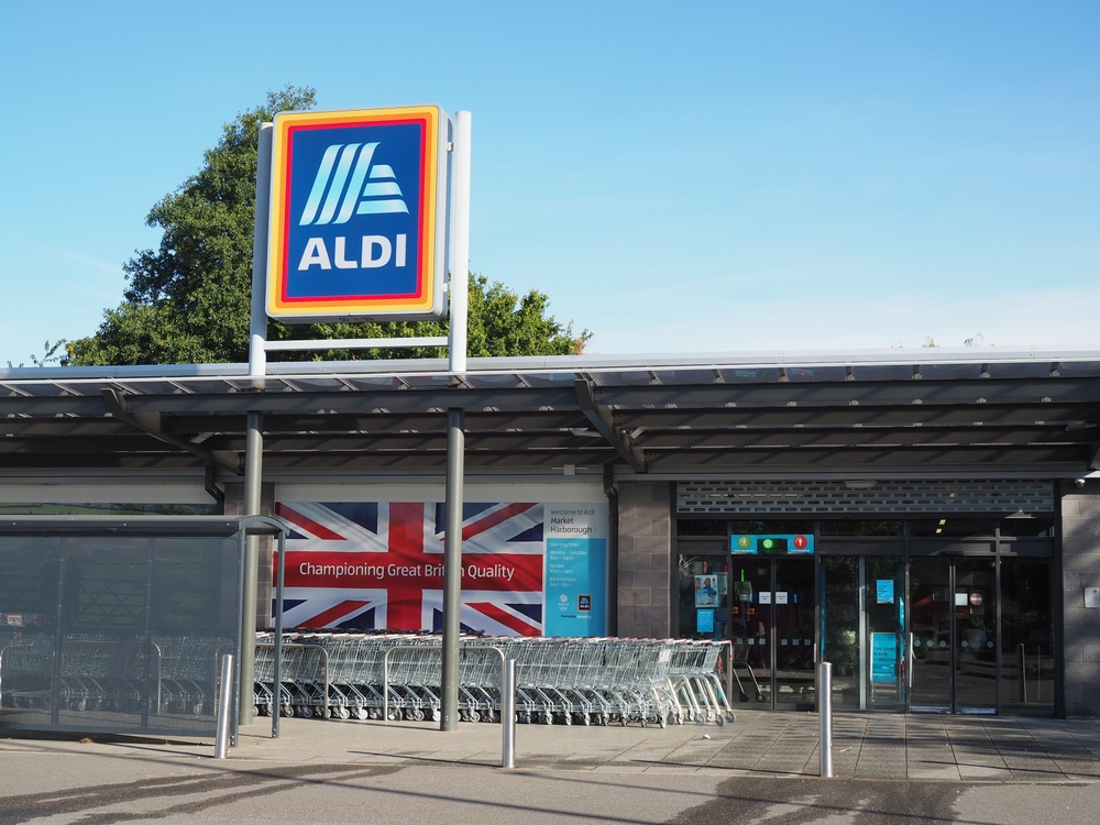 Aldi Uk shop front