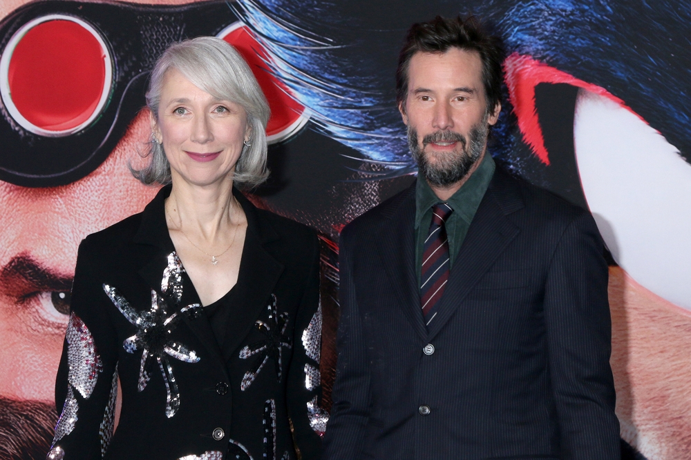LOS ANGELES - DEC 16: Alexandra Grant, Keanu Reeves at the Sonic the Hedgehog 3 LA Premiere at TCL Chinese Theater IMAX on December 16, 2024 in Los Angeles, CA