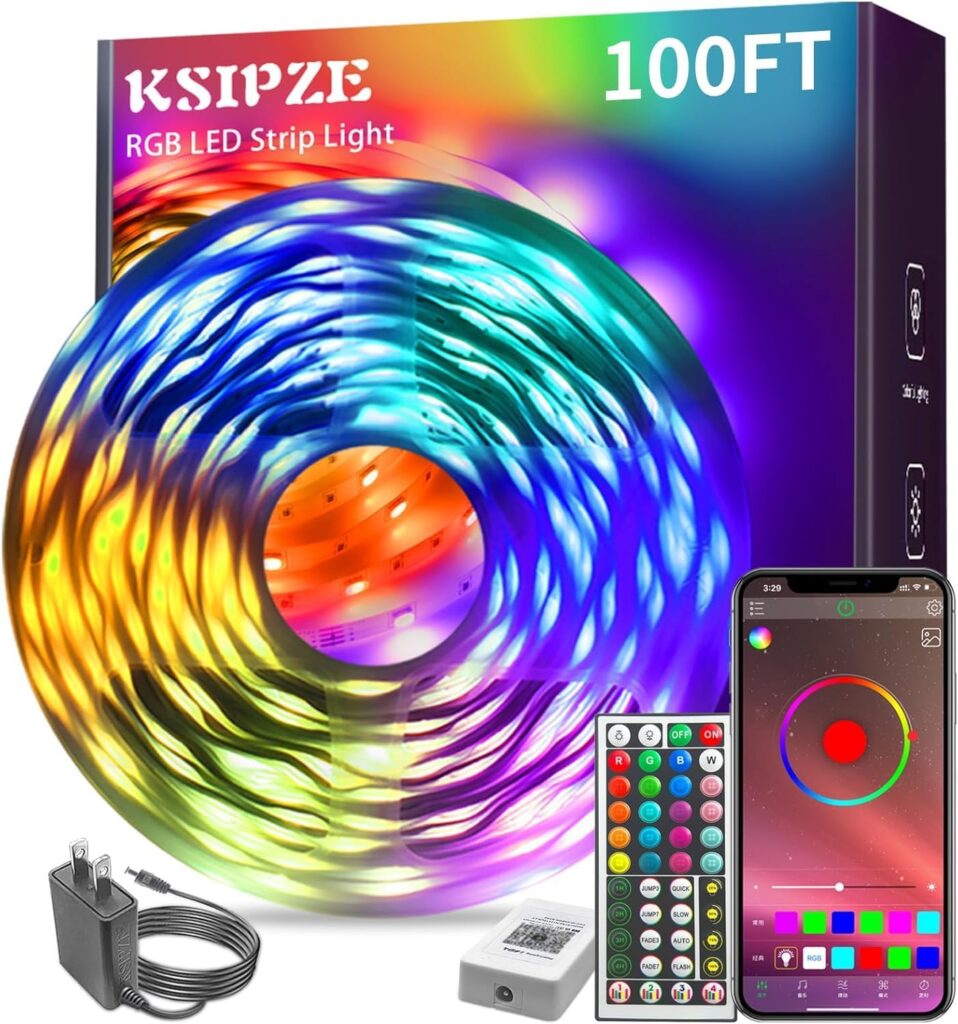 roll of LED lights