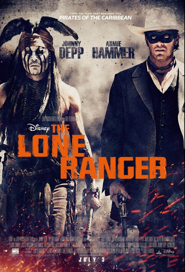 Movie poster of The Lone Ranger (2013)