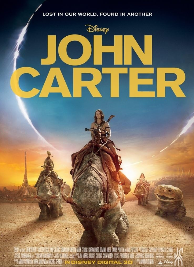 Movie poster of John Carter (2012)