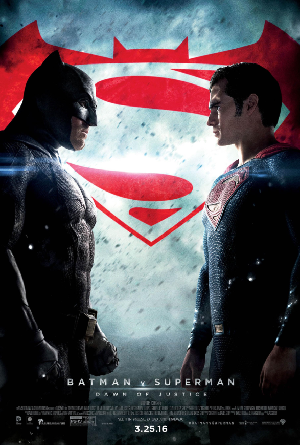 Movie poster of Batman v Superman: Dawn of Justice (2016)