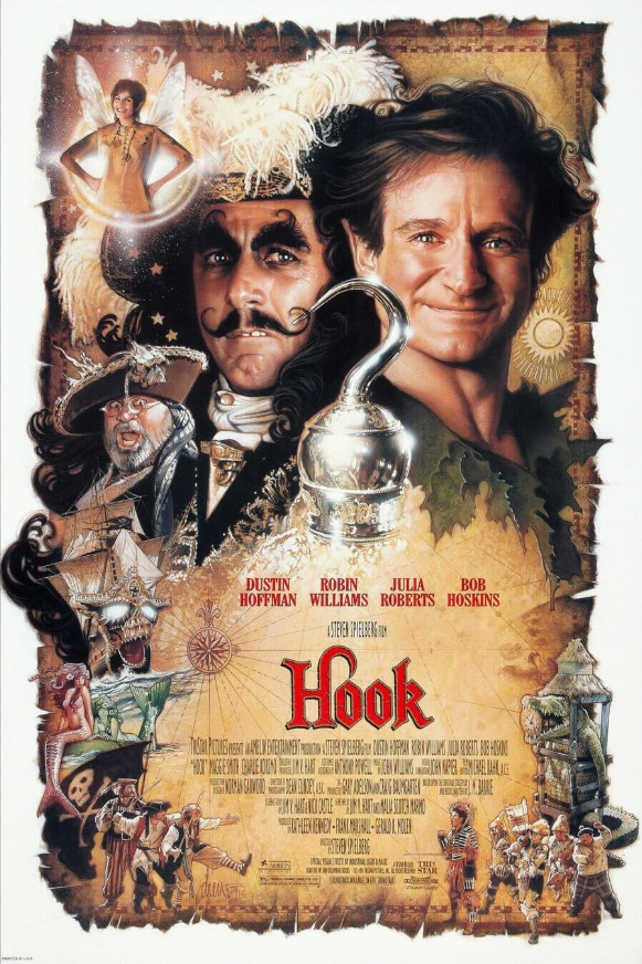 Movie poster of Hook (1991)