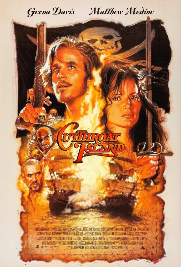 Cutthroat Island (1995) poster