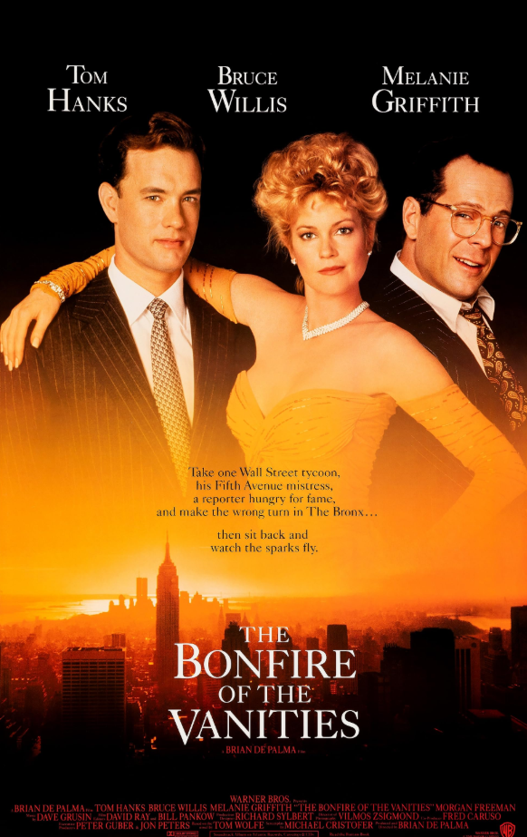The Bonfire of the Vanities (1990) poster