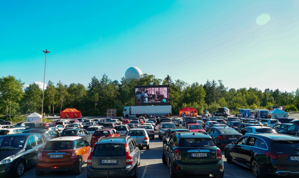 old drive in movie