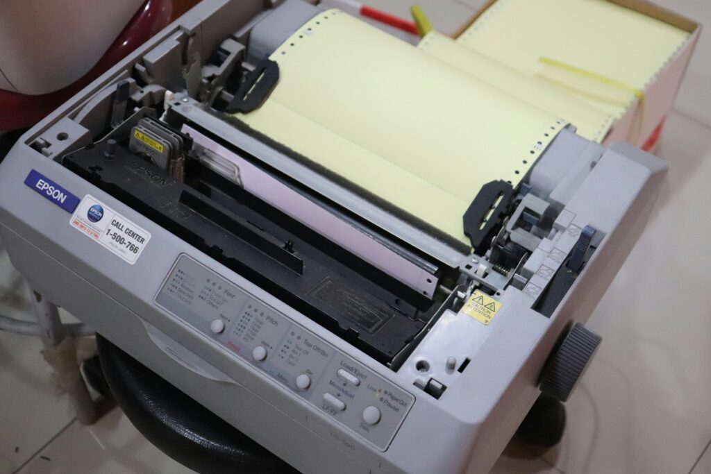 old fax machine