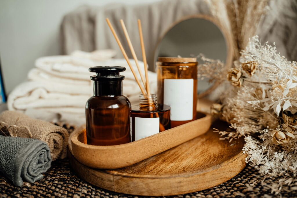 image of diffusers and scents