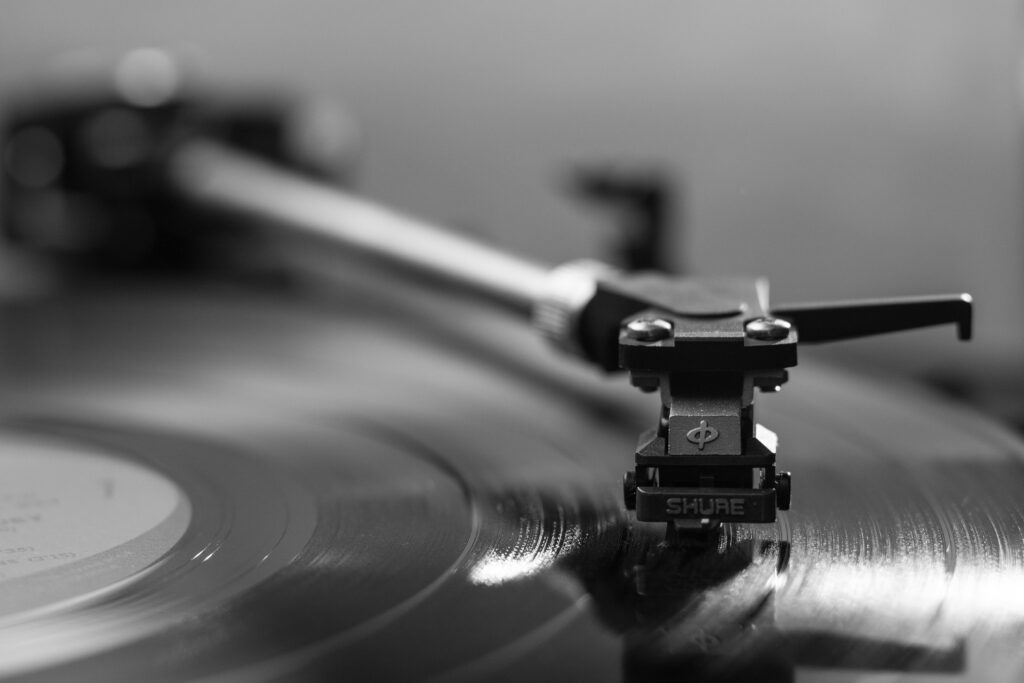 Black Vinyl Record
