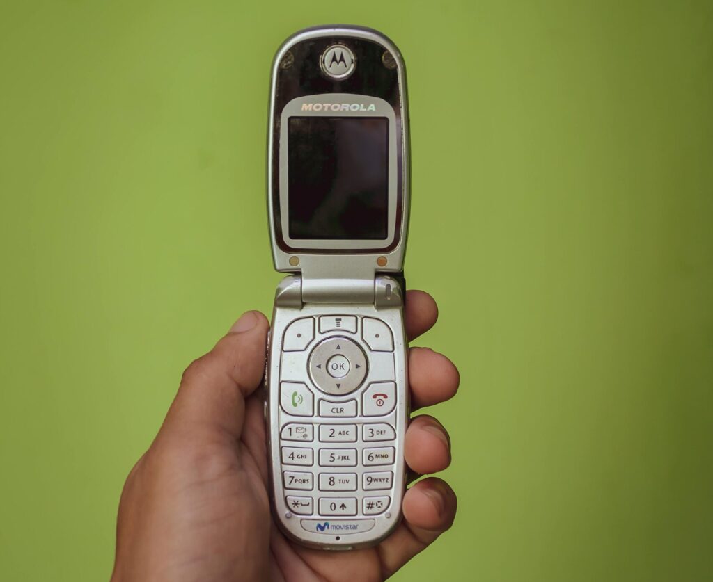 old flip phone