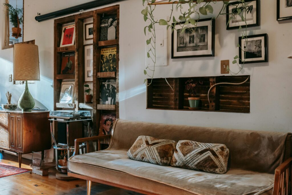 boho living room