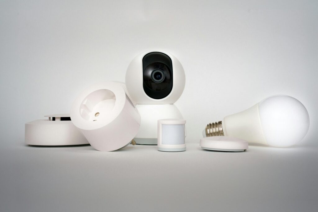 Smart Home Devices in Minimalist Setup