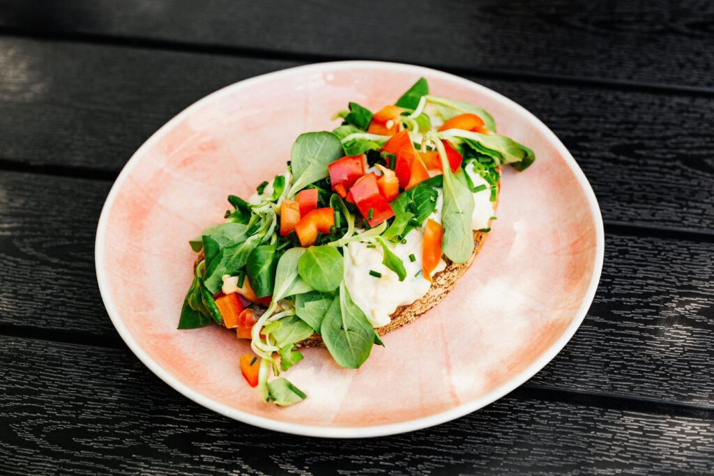 open sandwich