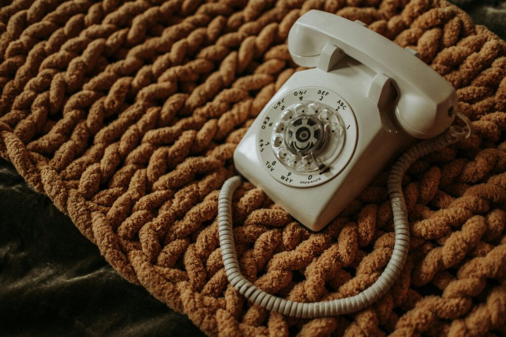 old landline phone