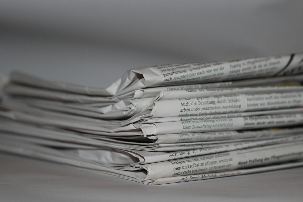 old news papers