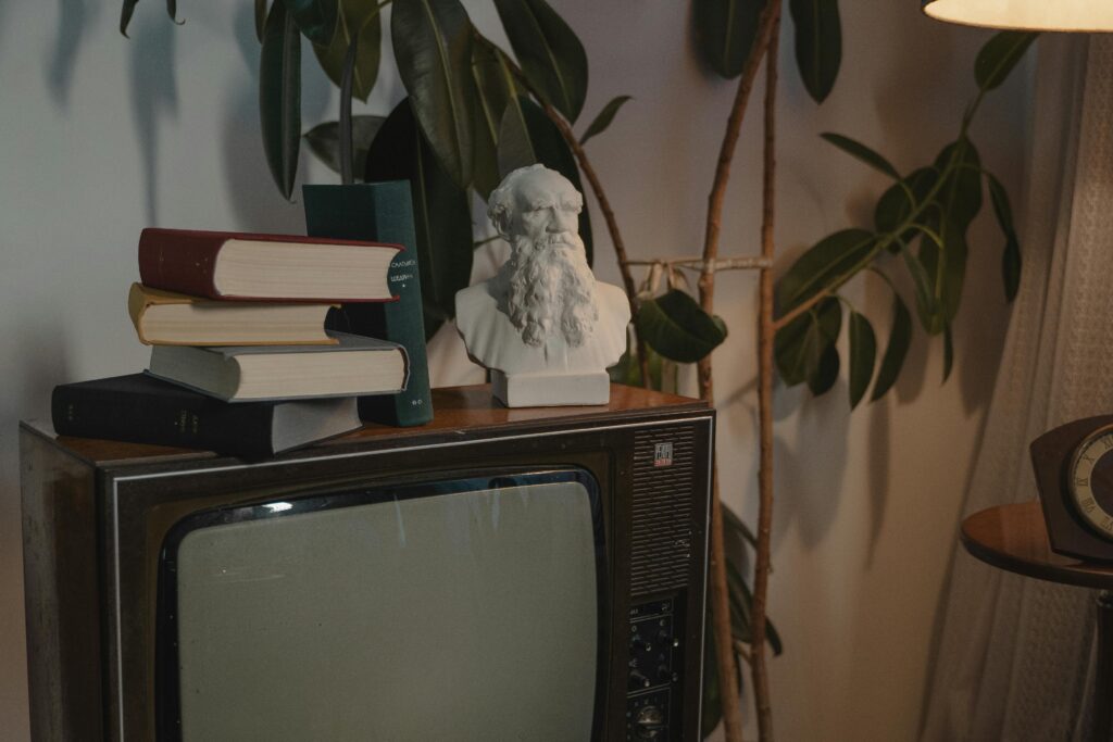 image of old Tv
